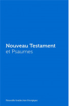 Nouveau testament et psaumes - couverture v inyle bleue