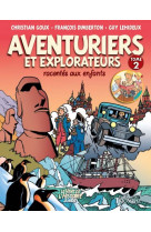Le vent de l'histoire junior - aventuriers et explorateurs racontes aux enfants tome 2