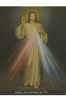 Christ misericordieux - mini icone autocollante 8x7 cm -  169.13